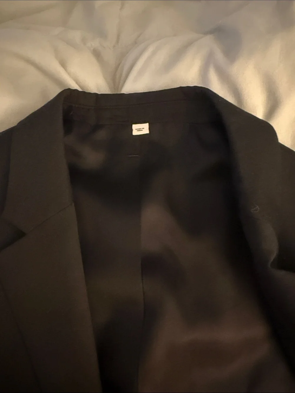 Express Black Two-Button Blazer